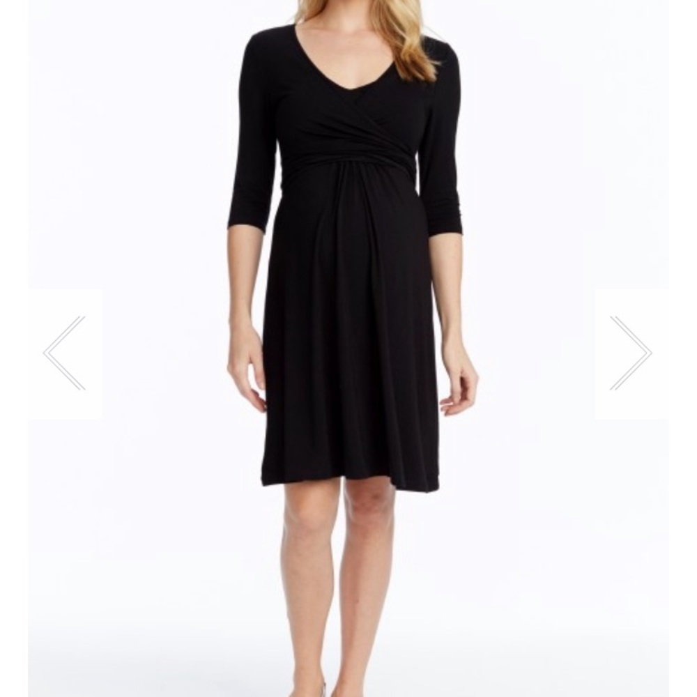Rosie Pope maternity wrap dress